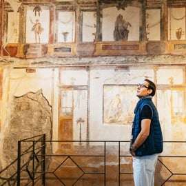 Desde Nápoles: Excursión de un día al Vesubio y Pompeya