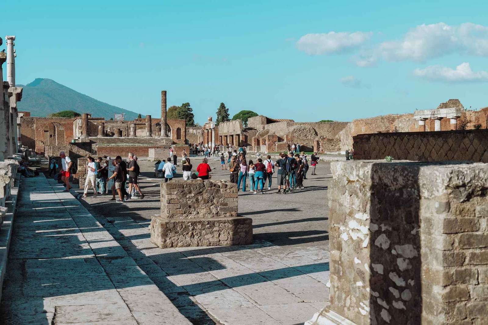 Excursie Pompeï en Vesuvius vanuit Sorrento in een dag