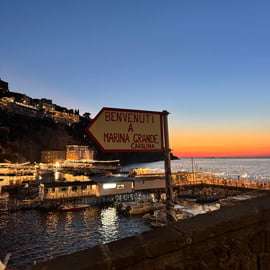 Sorrento: Privat Sunset Cuise med Prosecco och Limoncello