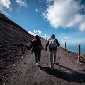 Från Sorrento: Pompeji och Vesuvius guidad tur med lunch