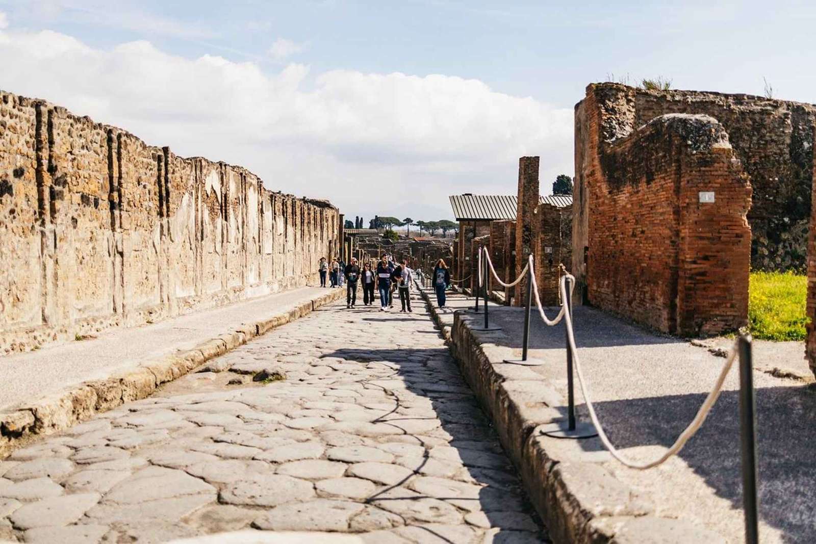 Pompeia: Tour particular com guia, acessível a cadeiras de rodas