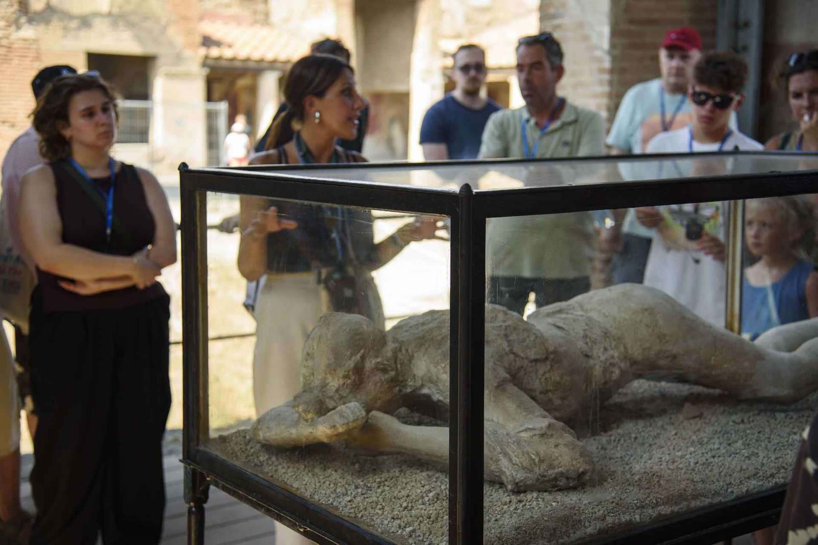 Visita guiada a Pompeia com transfer de Nápoles e bilhete