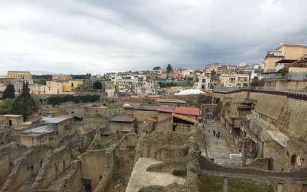 Herculaneum excursie vanuit Sorrento met bus en gids