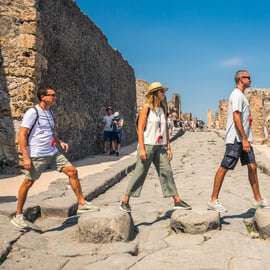 Excursion à Pompéi et au Vésuve depuis Naples ou Sorrente