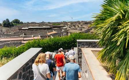 Pompeii and Vesuvius Day Trip with Pizza Lunch