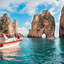Vanuit Sorrento: Dagtrip per boot naar het eiland Capri