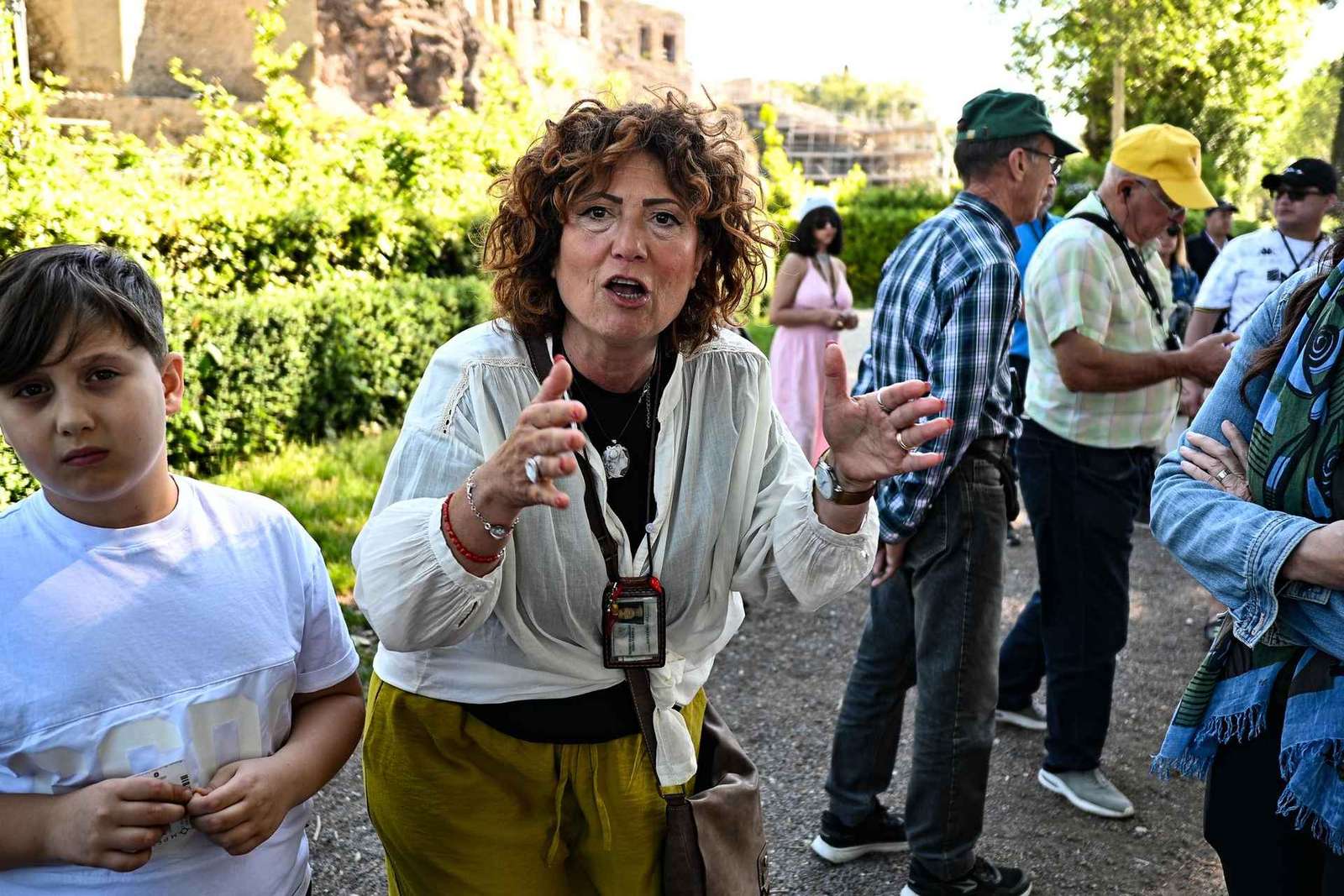 Prohlídka Pompejí s archeologem: sraz na Piazza Esedra