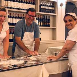 Sorrento: Kurz vaření těstovin a tiramisu s vínem