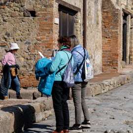Pompeii: Archaeological Park Tour with Ticket on request
