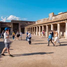 Pompeje: Bilet wstępu bez kolejki z audioprzewodnikiem w aplikacji