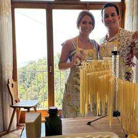 Kurz vaření těstovin v Positanu: ravioli a tagliatelle