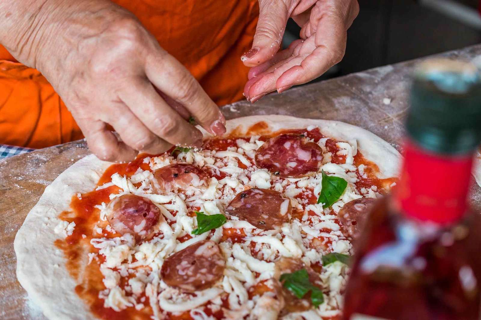 Sorrento : Cours de fabrication de pizzas