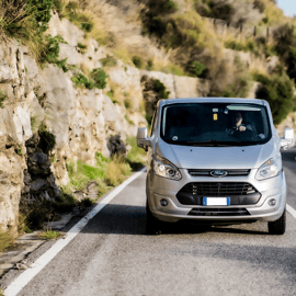 Naples: Shuttle shared transfer to Praiano