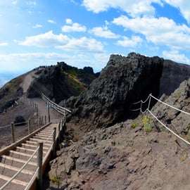 From Pompei: Vesuvius Easy Tour Transfer