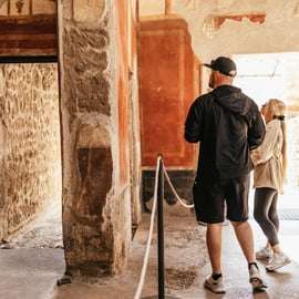 Från Neapel: Pompeji & Amalfikusten Dagsutflykt med lunch