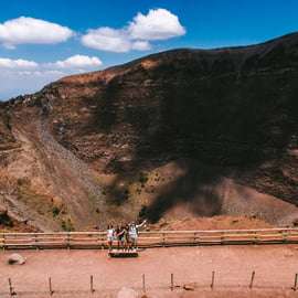 From Pompei: Vesuvius Easy Tour Transfer
