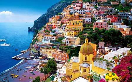 GEDEELDE Tour Sorrento, Amalfikust en Pompeii vanuit Napels