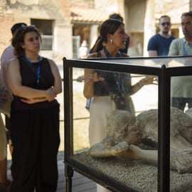 Visita guiada a Pompeia com transfer de Nápoles e bilhete