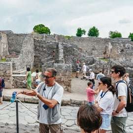 From Naples or Sorrento: Pompei Half-Day Tour