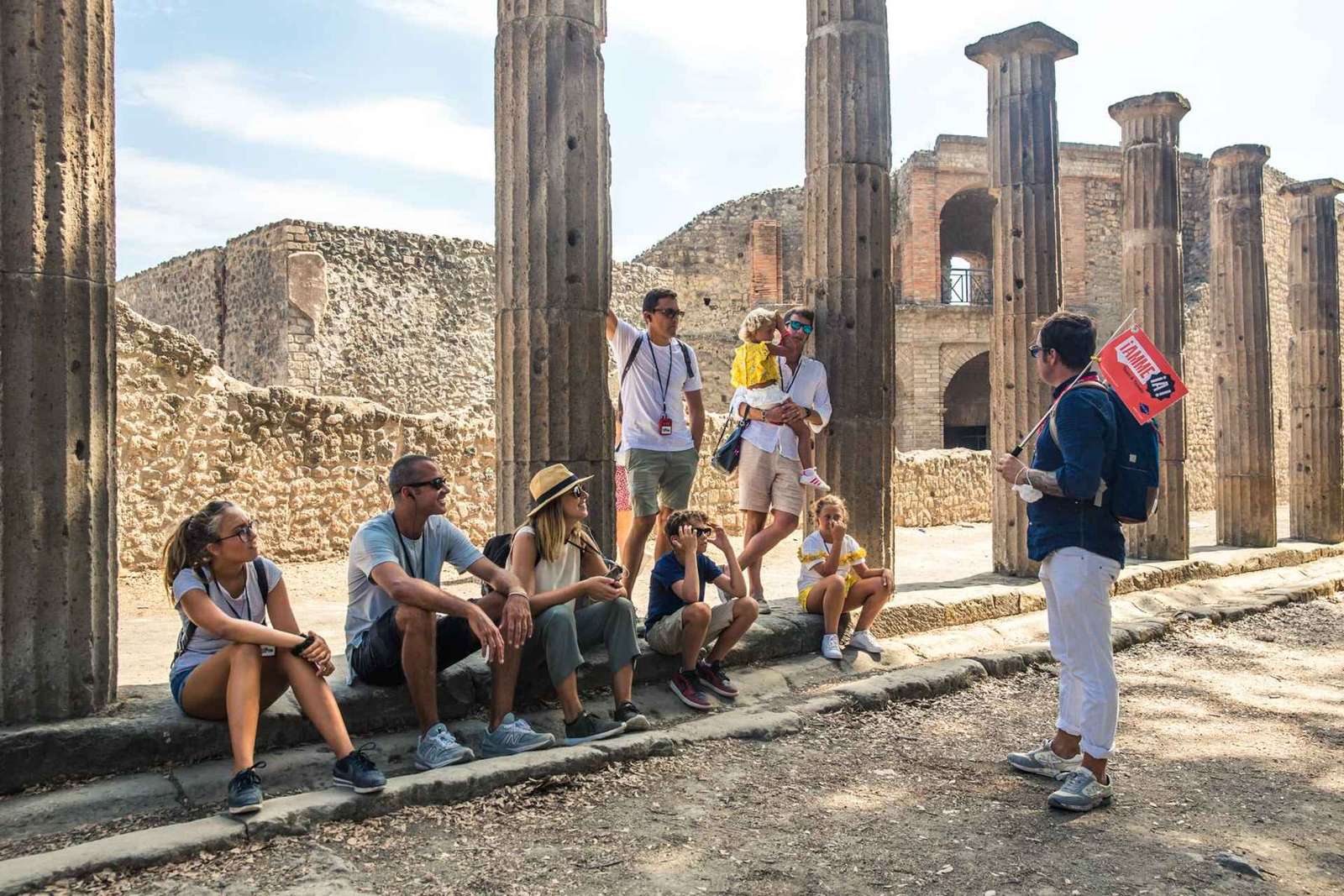 Sorrento: tour de día completo a Pompeya y al Monte Vesubio