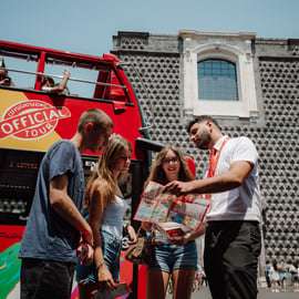 Bus touristique de Naples : deux lignes, billet 24 heures