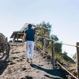 From Pompeii: Bus Transfer to Vesuvius with Park Entry Fee