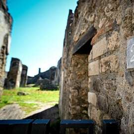 Prohlídka Pompejí s archeologem: sraz na Piazza Esedra