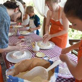 Sorrento: Pizzalektion, vin och Limoncello på en lokal gård