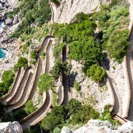 Nápoles: Viagem de 1 dia a Pompeia e Capri