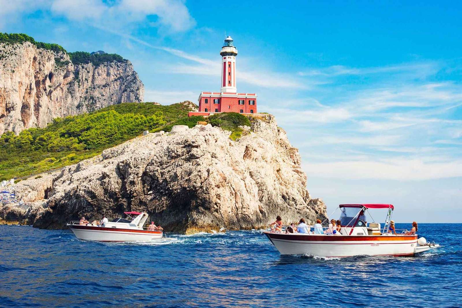 Vanuit Sorrento: Dagtrip per boot naar het eiland Capri