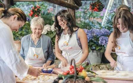 Sorrento: Pasta en Tiramisu les bij de plaatselijke bewoners thuis