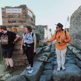 Excursie Pompeï en Vesuvius vanuit Sorrento in een dag