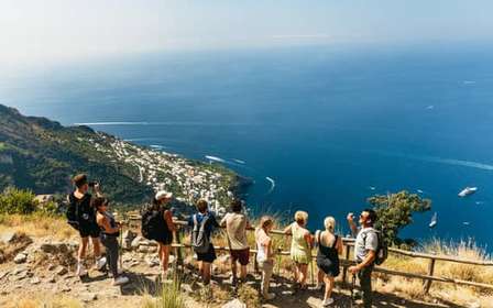 From Sorrento: Path of the Gods Guided Hike with Transfers