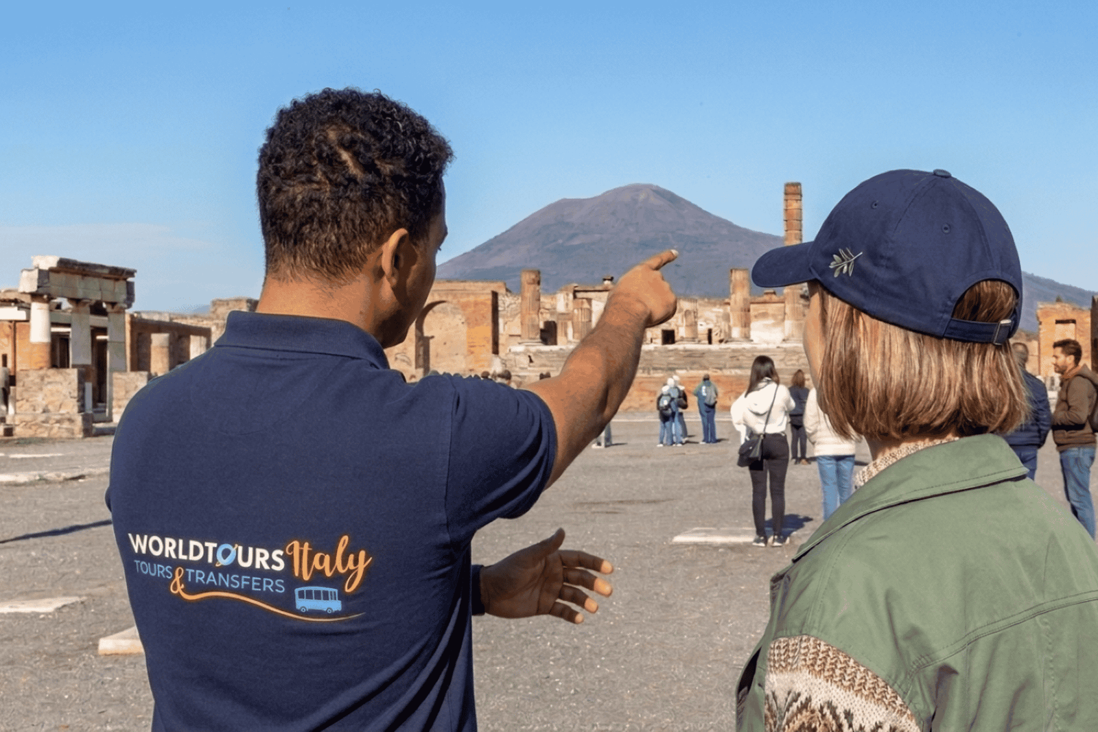 Från Neapel: Pompeji & Amalfikusten Dagsutflykt med lunch