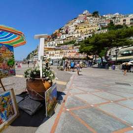 Amalfiküste Tour ab Sorrent: Positano, Amalfi, Ravello