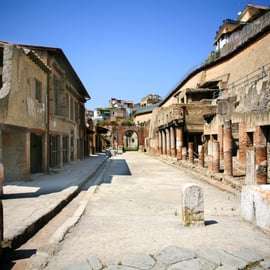 Ercolano: Herculaneum inträdesbiljett med valfri ljudguide