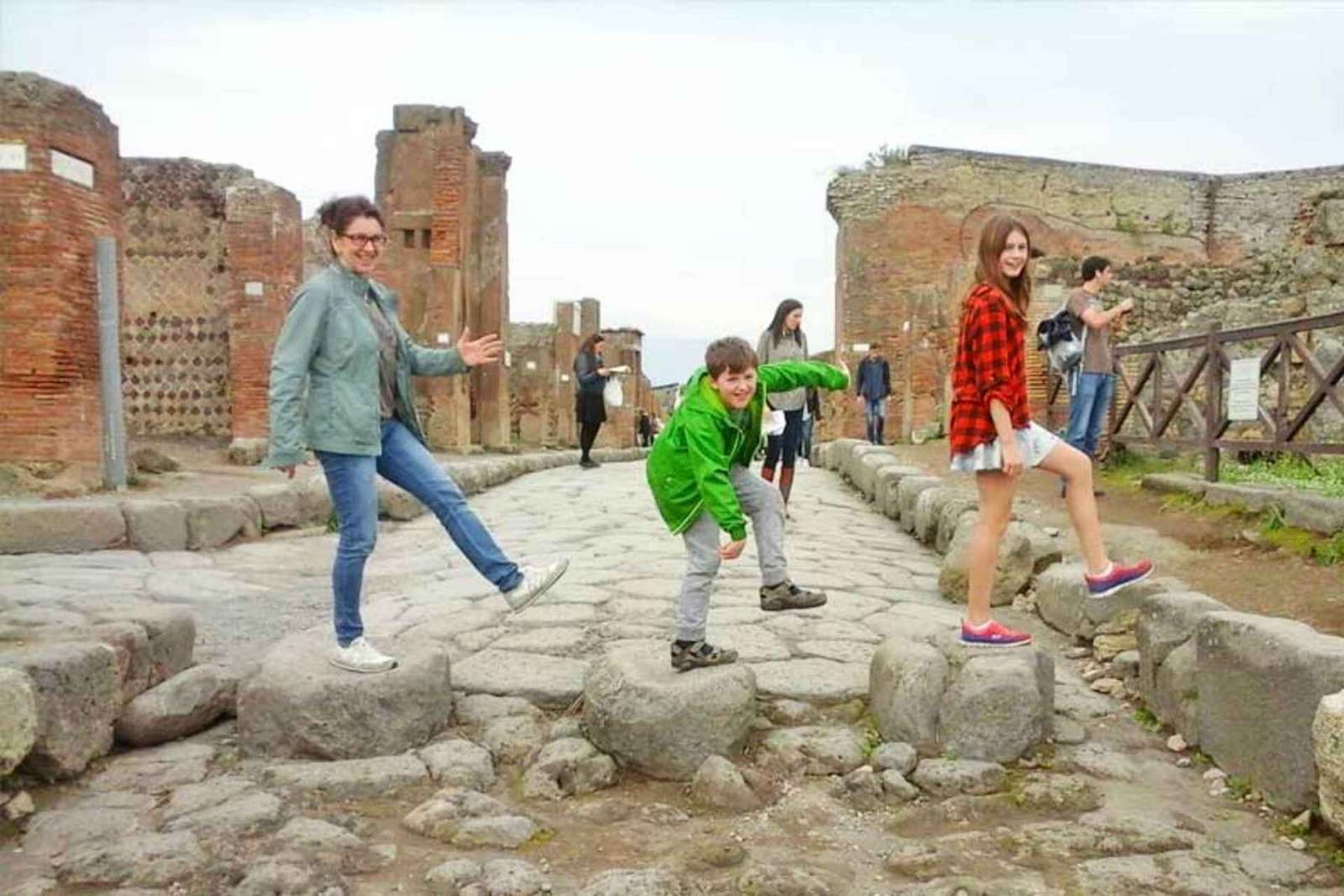Pompéi : visite amusante pour les enfants