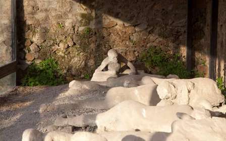Vanuit Positano: Pompeii rondleiding met voorrangstoegang