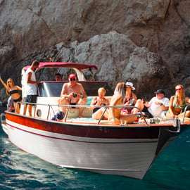 Vanuit Sorrento: Dagtrip per boot naar het eiland Capri