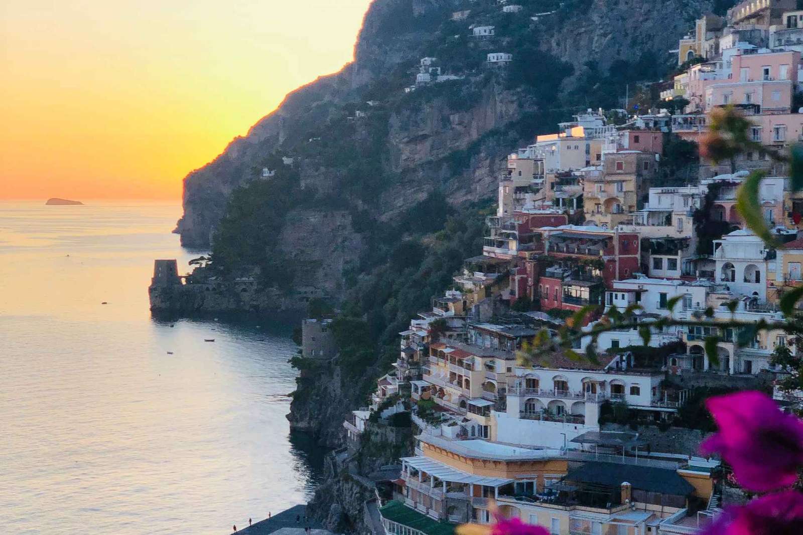 Tour en barco por Amalfi y Positano desde Nerano y Li Galli