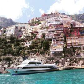 Depuis Naples : ferry pour Amalfi et Positano