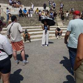 Visita guiada a Pompeia com transfer de Nápoles e bilhete