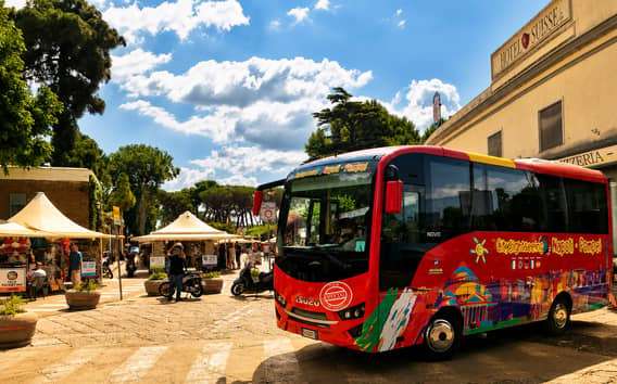 Naples: Round-Trip Shuttle Bus to Pompeii