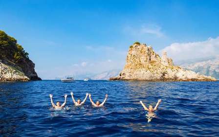 Sorrento kust 2 uur gedeelde rondvaart met zwemstop
