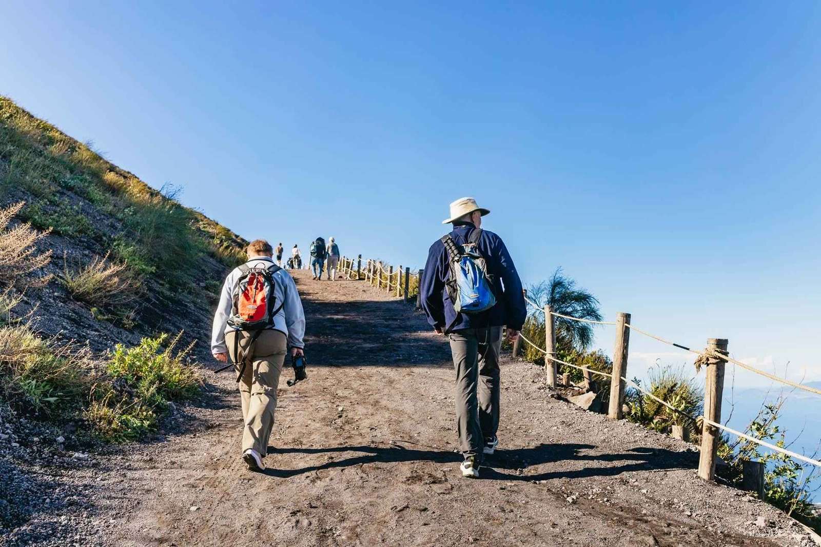 Depuis Naples : Excursion facile au Vésuve
