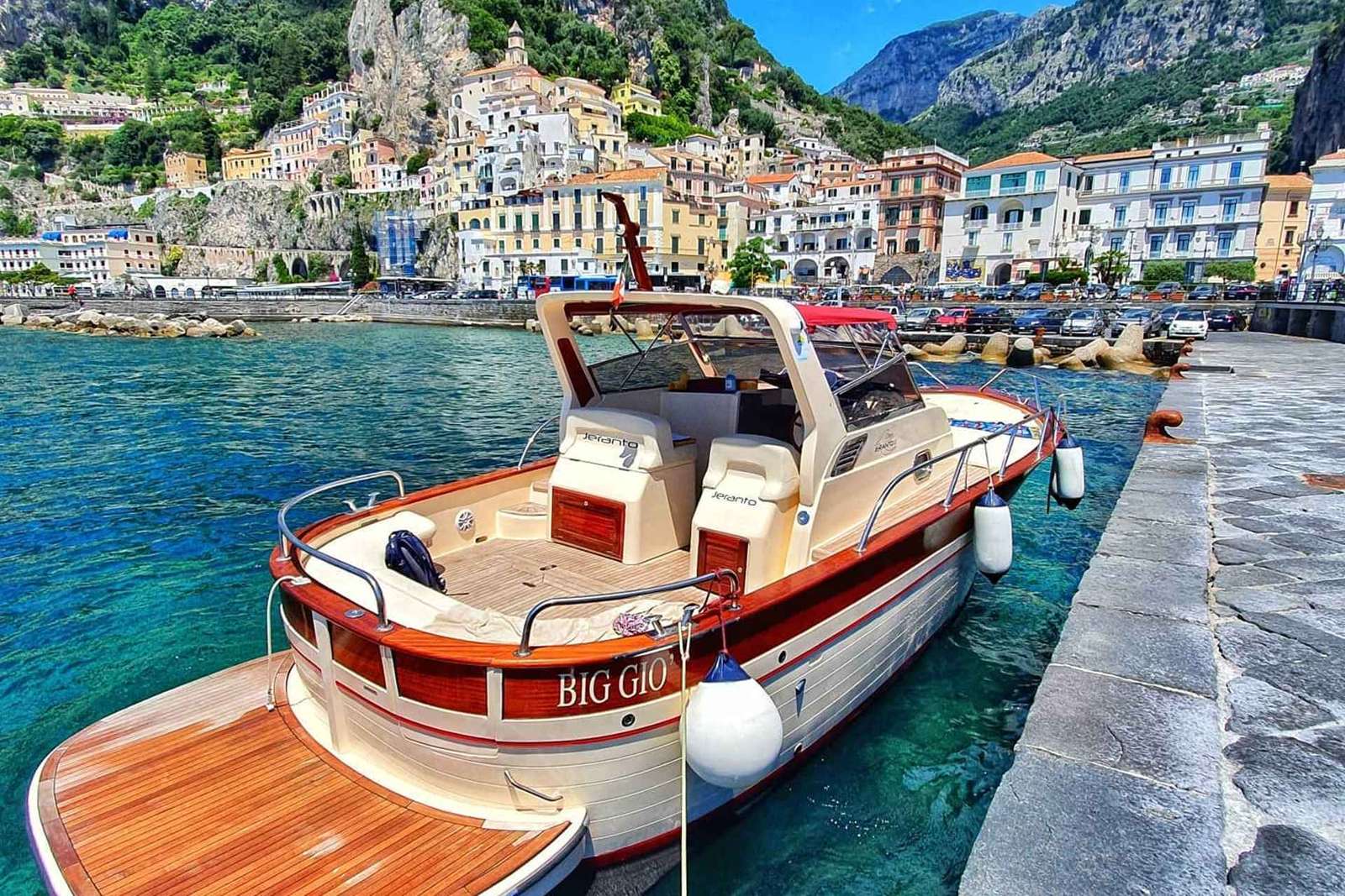 Rejs z Sorrento do Positano i Amalfi z prosecco