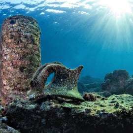 Šnorchlování v Baii v podmořském archeologickém parku