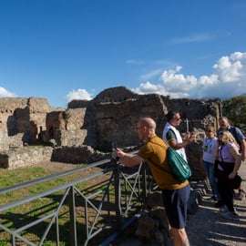 Nápoles: Viagem de 1 dia a Pompeia e Capri