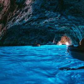 Vanuit Sorrento: Rondvaart Capri met bezoek aan de Blauwe Grot