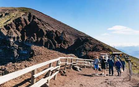 Pompeii: Mount Vesuvius Park Entry Ticket and Transfer